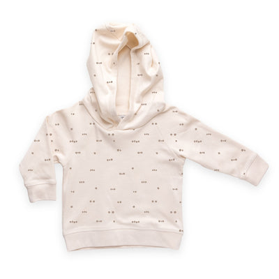 Madison Hooded Pullover, Tri-Dot Print
