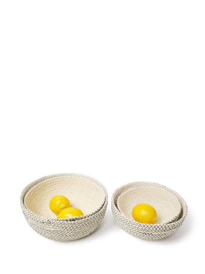 Amari Round Bowls - Black (Set of 4) are available in four sizes, they are useful in every room of the home.