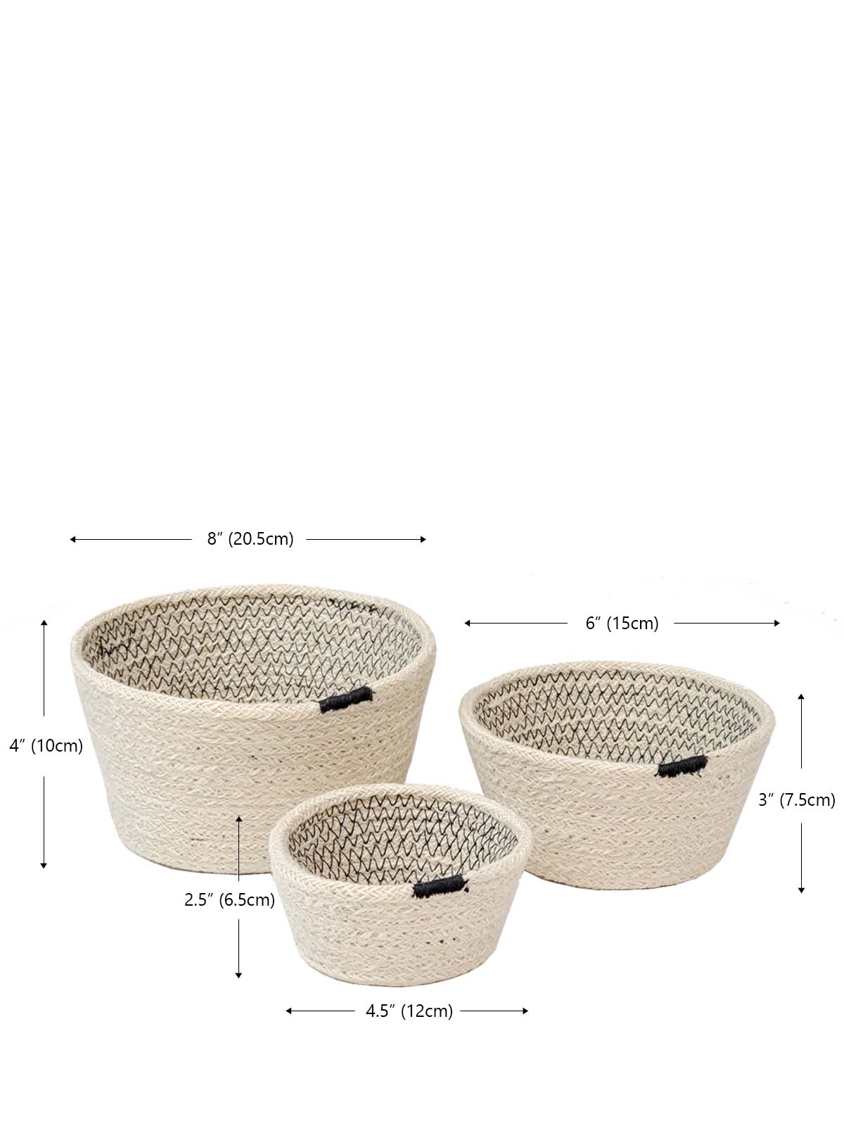 Minimalistic Amari Bowl - Black (Set of 3) go with everything, everywhere in your space!