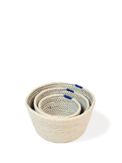 Minimalistic Amari Bowl - Blue (Set of 3) go with everything, everywhere in your space!