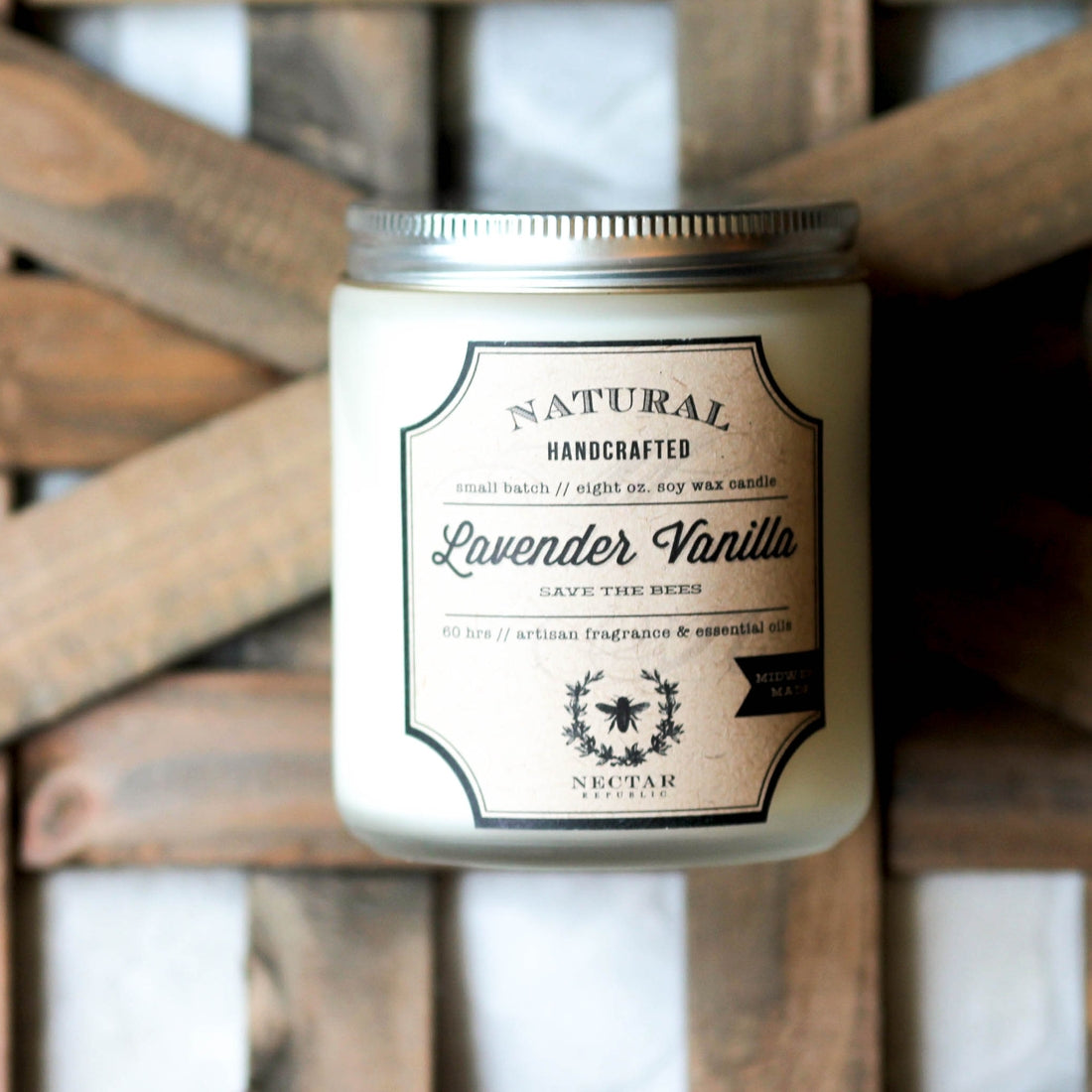 Lavender Vanilla: Jar Candle