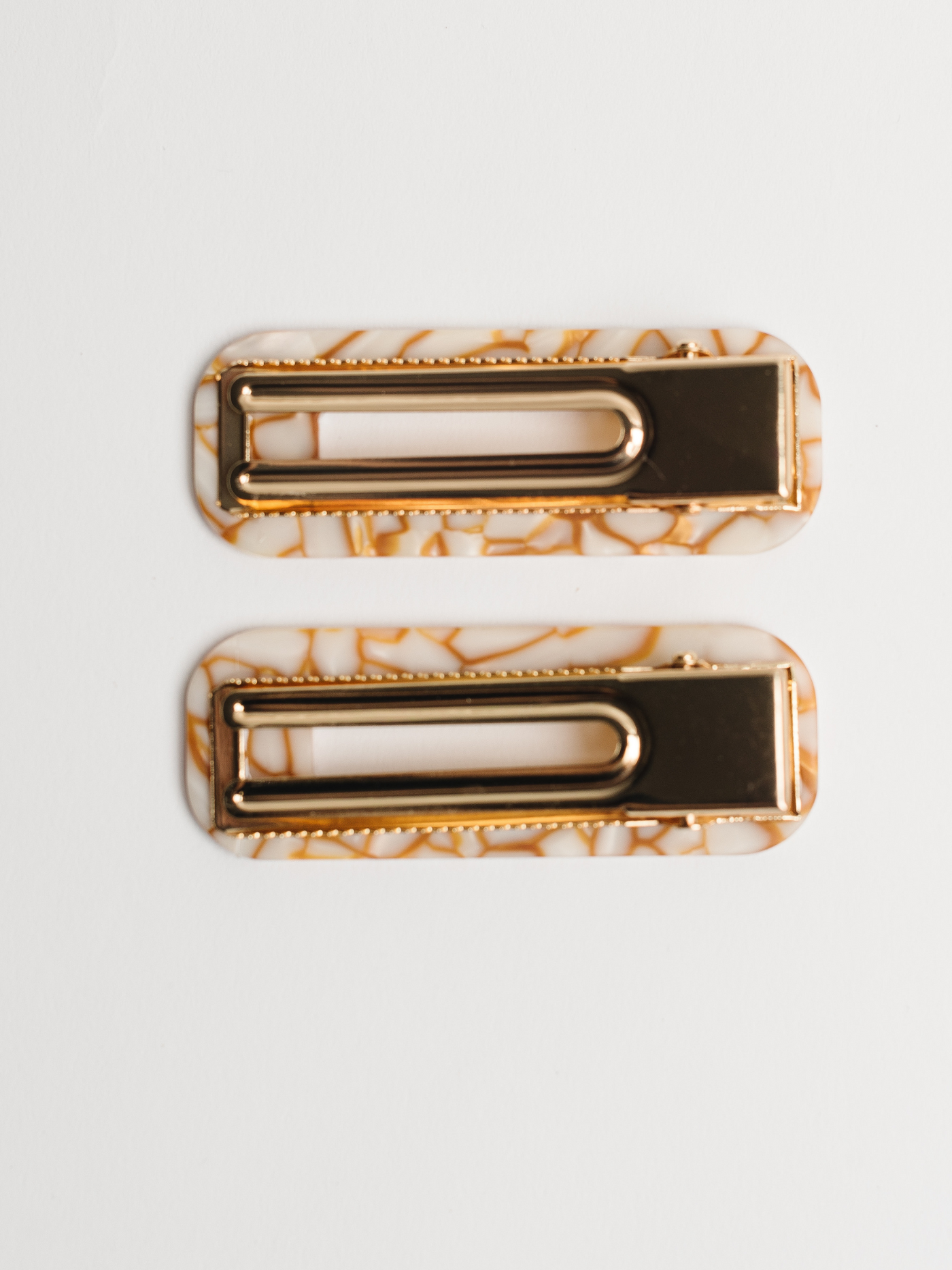 gold hair clips for women